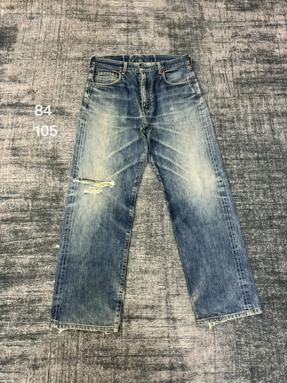Vintage Levi's 502 LVC Japanese Washed Jeans