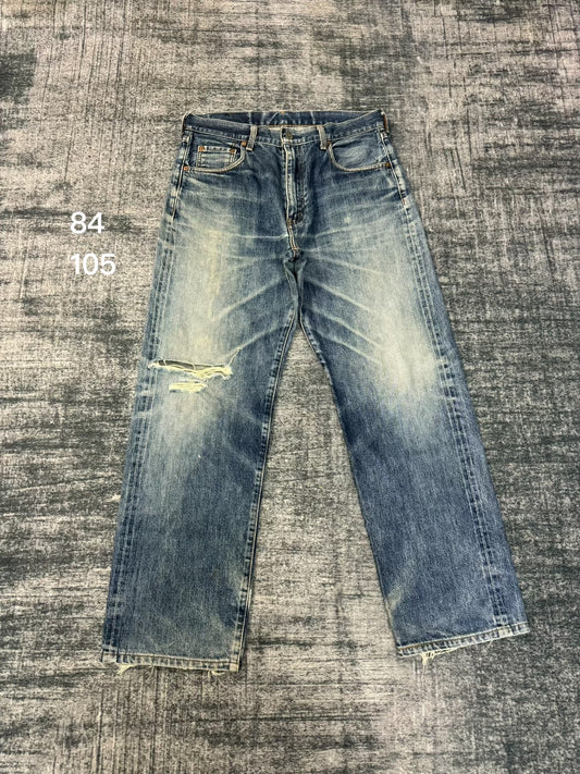 Vintage Levi's 502 LVC Japanese Washed Jeans