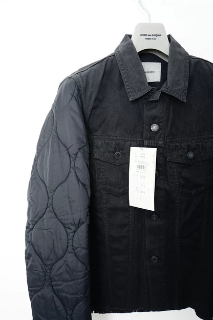 Undercover Patchwork Sleeve Denim Jacket