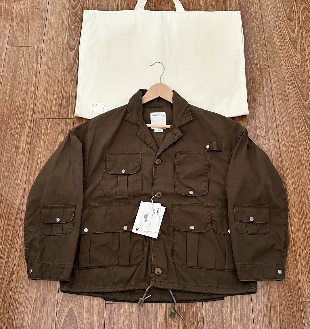 visvim minato hunting jacket special fabric blend