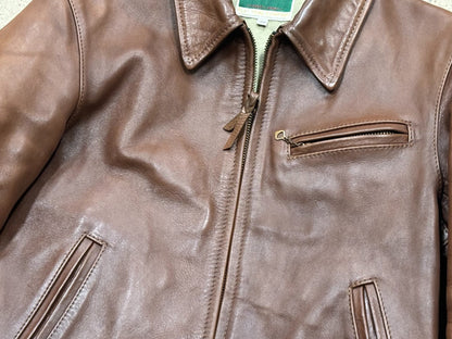 The Flat Head Horsehide Leather Jacket