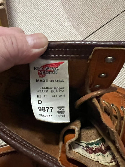 redwing 9877 yellow dog boots for sale