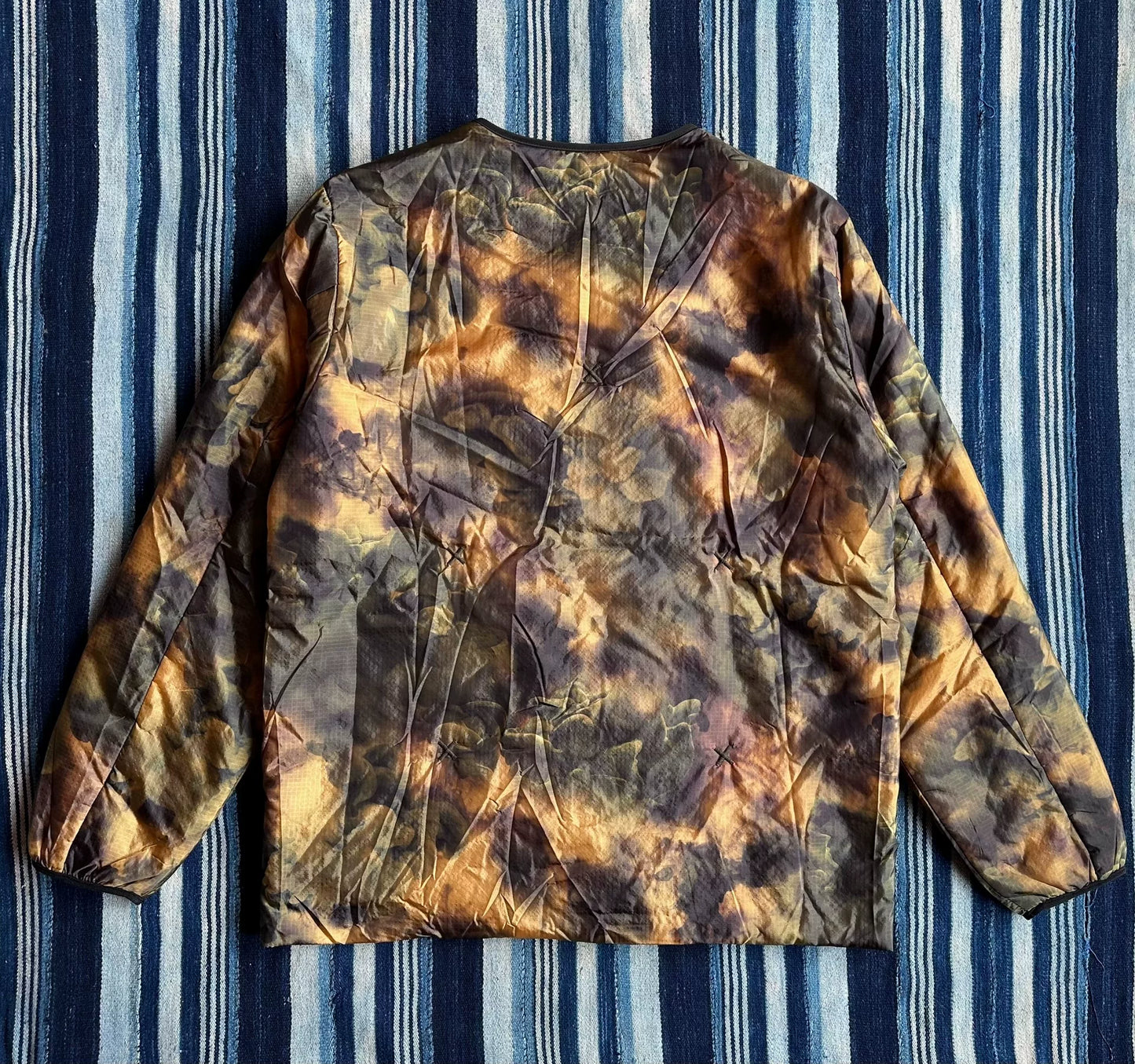 lightweight camouflage filling jacket for layering