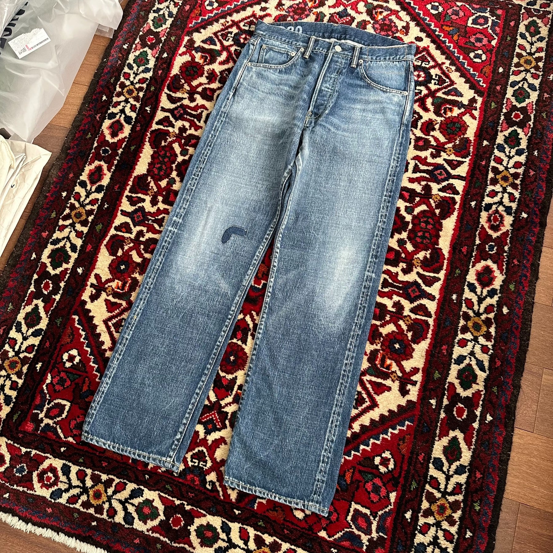 visvim 01.2D20 Washed Jeans