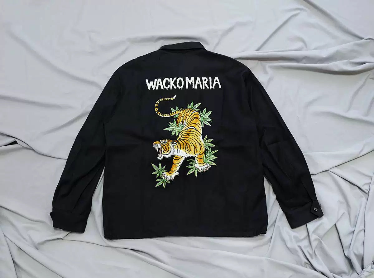 wacko maria tiger embroidery jacket tim lehi