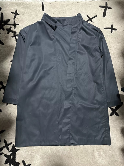 hussein chalayan structured sleeve shirt coat