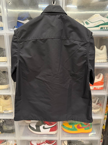 Chrome Hearts Nylon Leather Sword Zip Shirt