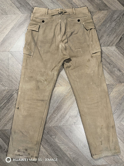 visvim 19SS veterans pants in khaki