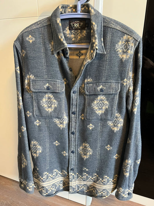 RRL Southwestern Pattern Long Sleeve Shirt