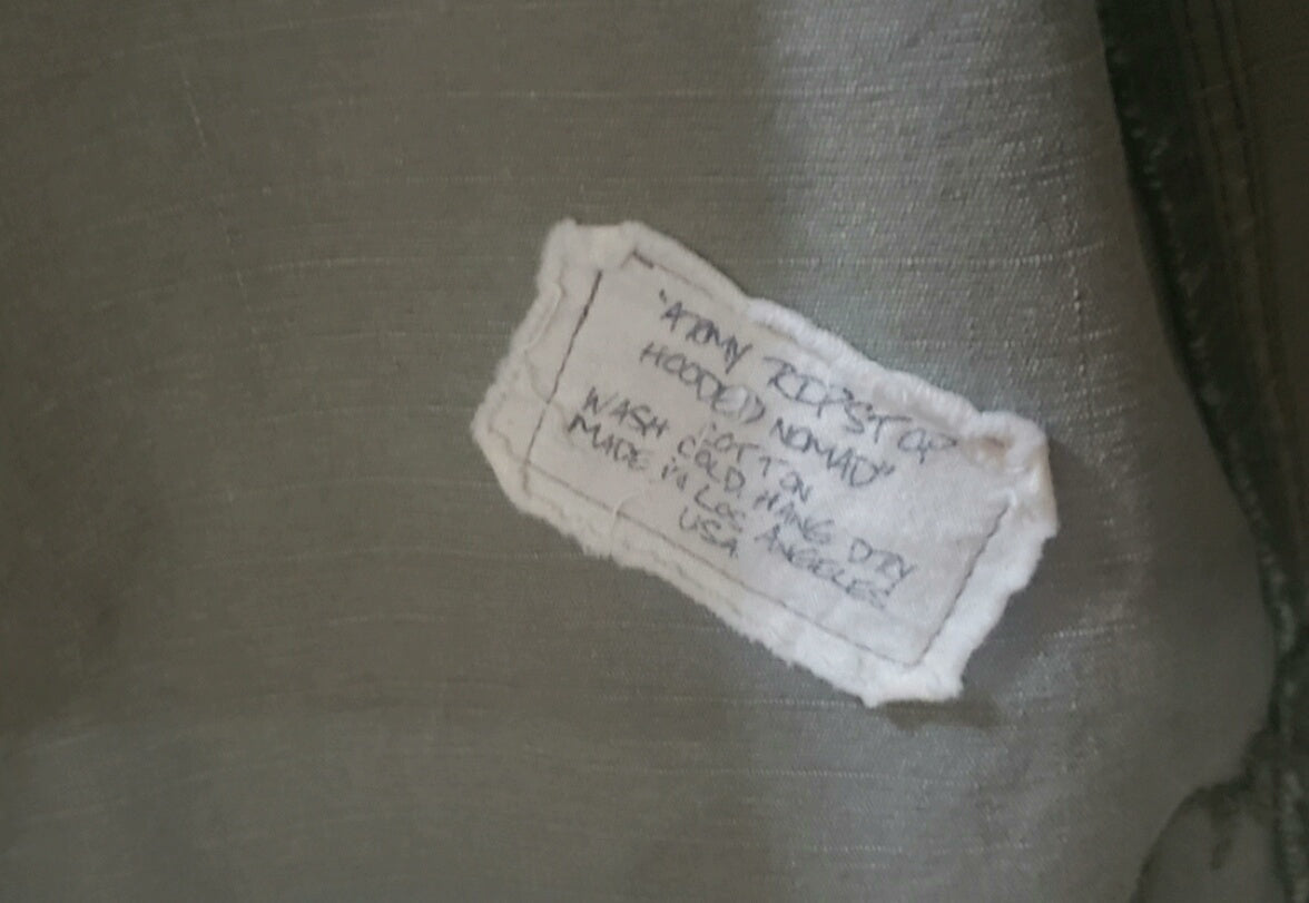 Greg Lauren Nomad Military Canvas Coat