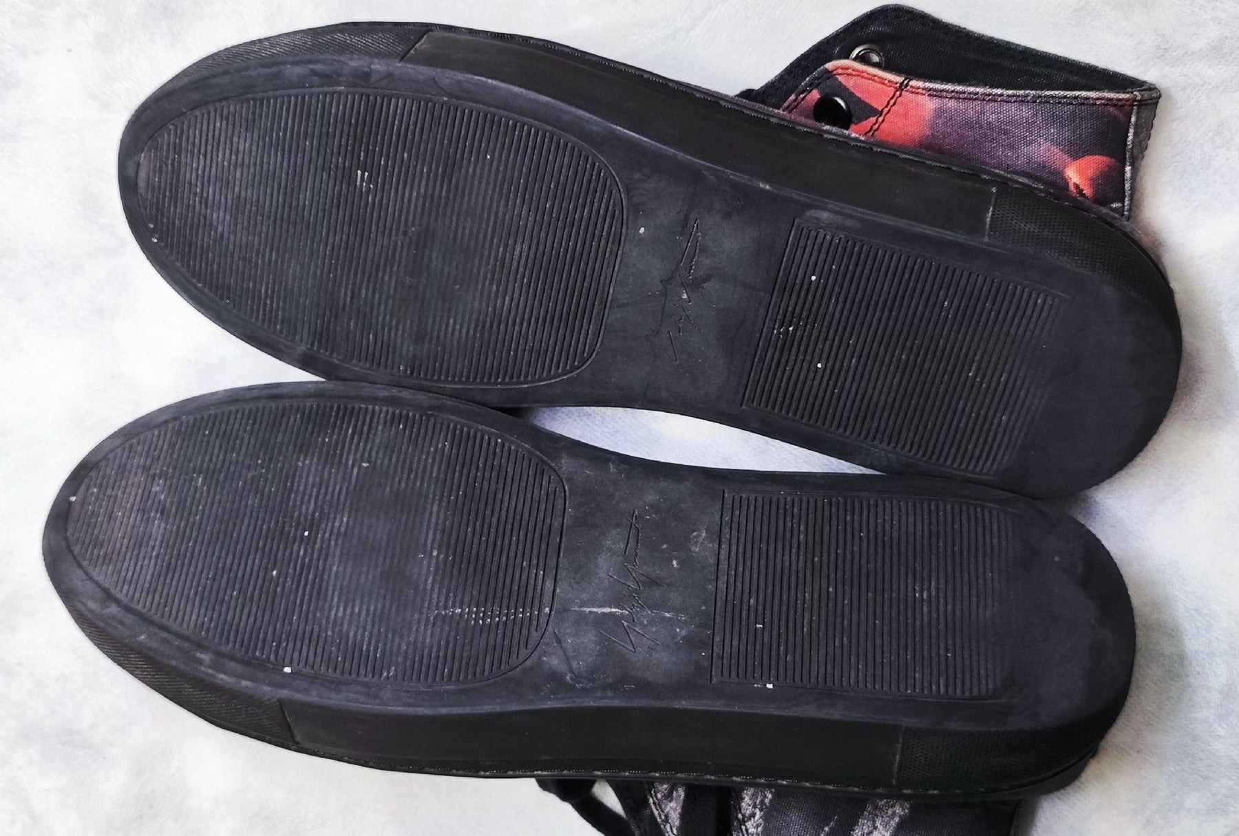 Yohji Yamamoto Pour Homme 19SS Graffiti Sneakers