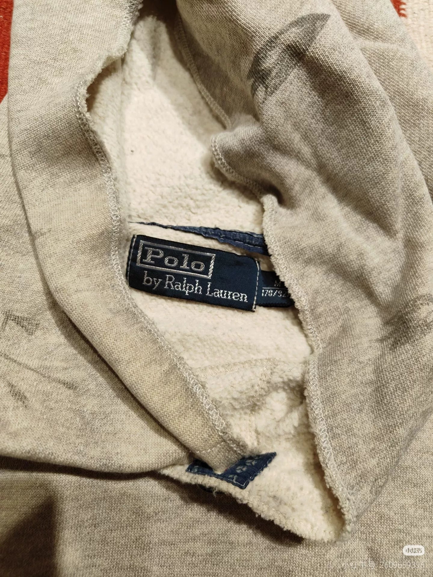 Ralph Lauren Hand-Painted Hoodie