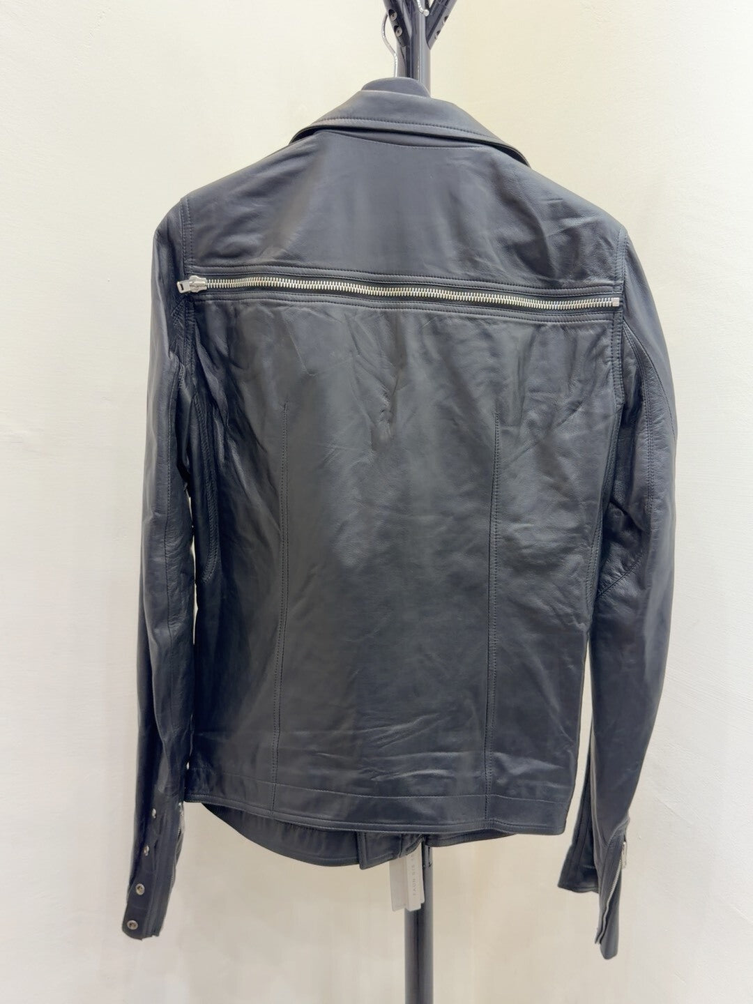 Rick Owens Stooges Biker Leather Jacket