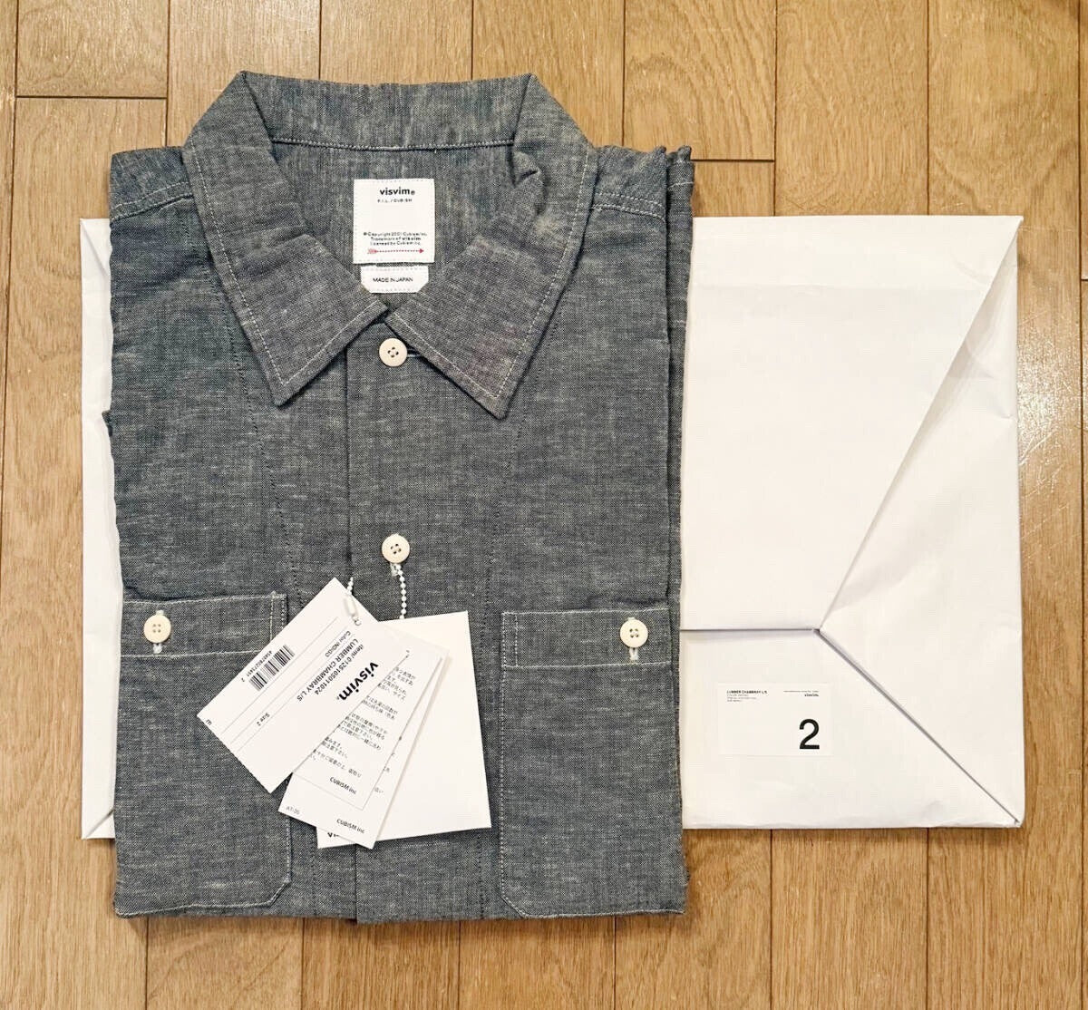 VISVIM LUMBER CHAMBRAY L/S Shirt