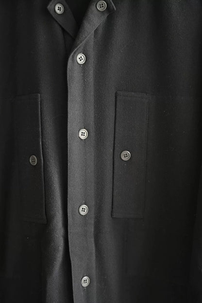 Yohji Yamamoto Wool Shirt with Unique Design