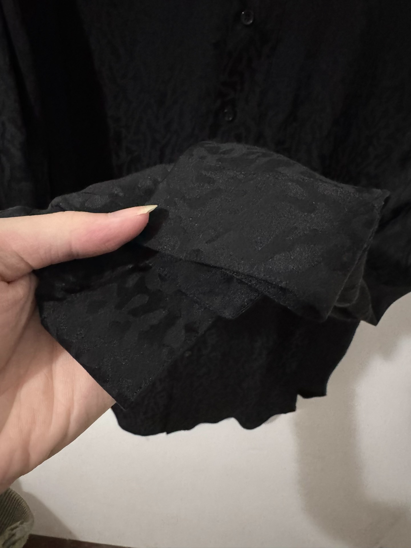 Saint Laurent 20FW Silk Thorn Shirt