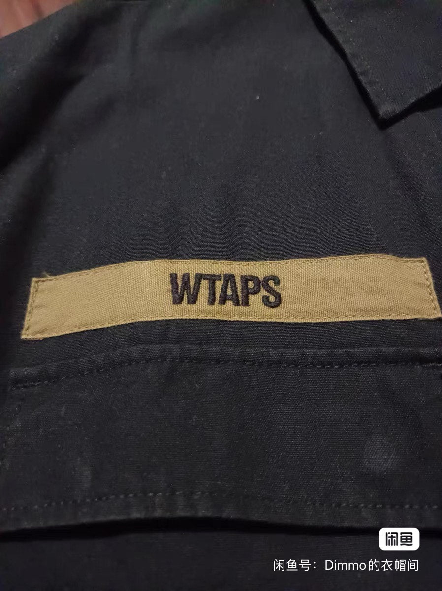 Wtaps 19AW Jungle LS Cotton Canvas Shirt