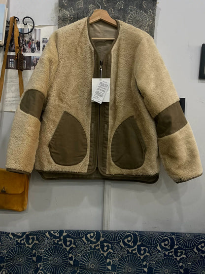 visvim contrary dept liner jacket in beige