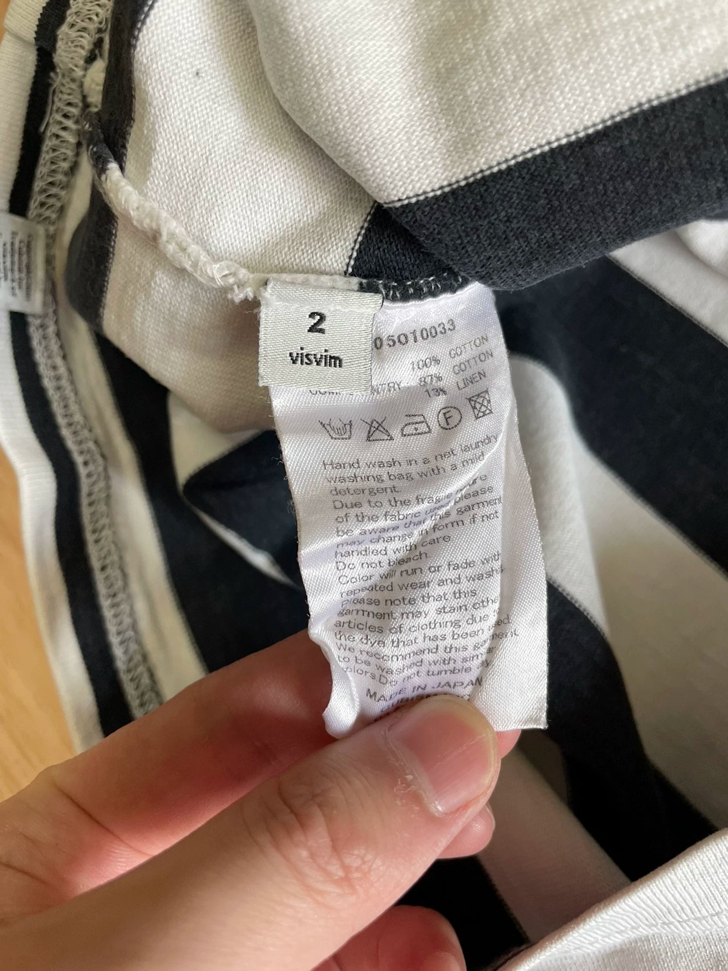 VISVIM Border Crew S/S T-Shirt
