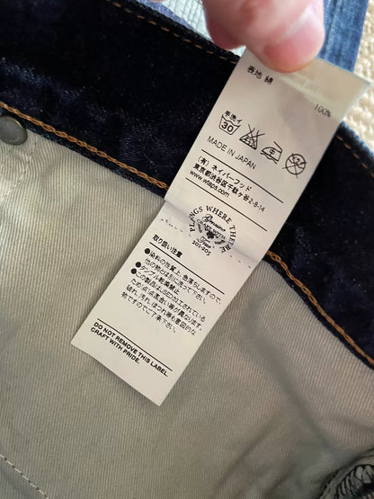 WTAPS Very Skinny Distressed Denim Pants