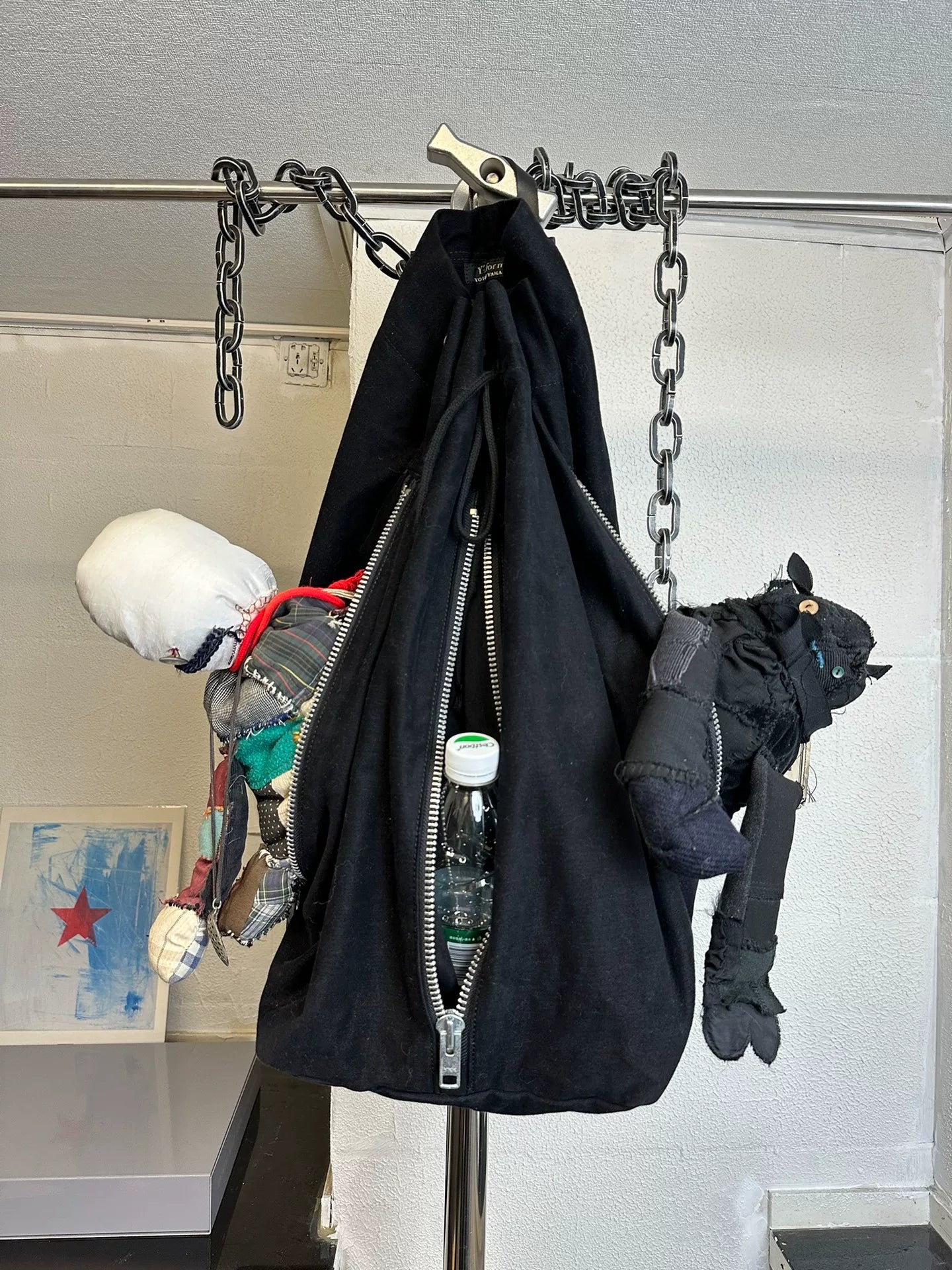 Yohji Yamamoto Y's Multi-Zip Bag