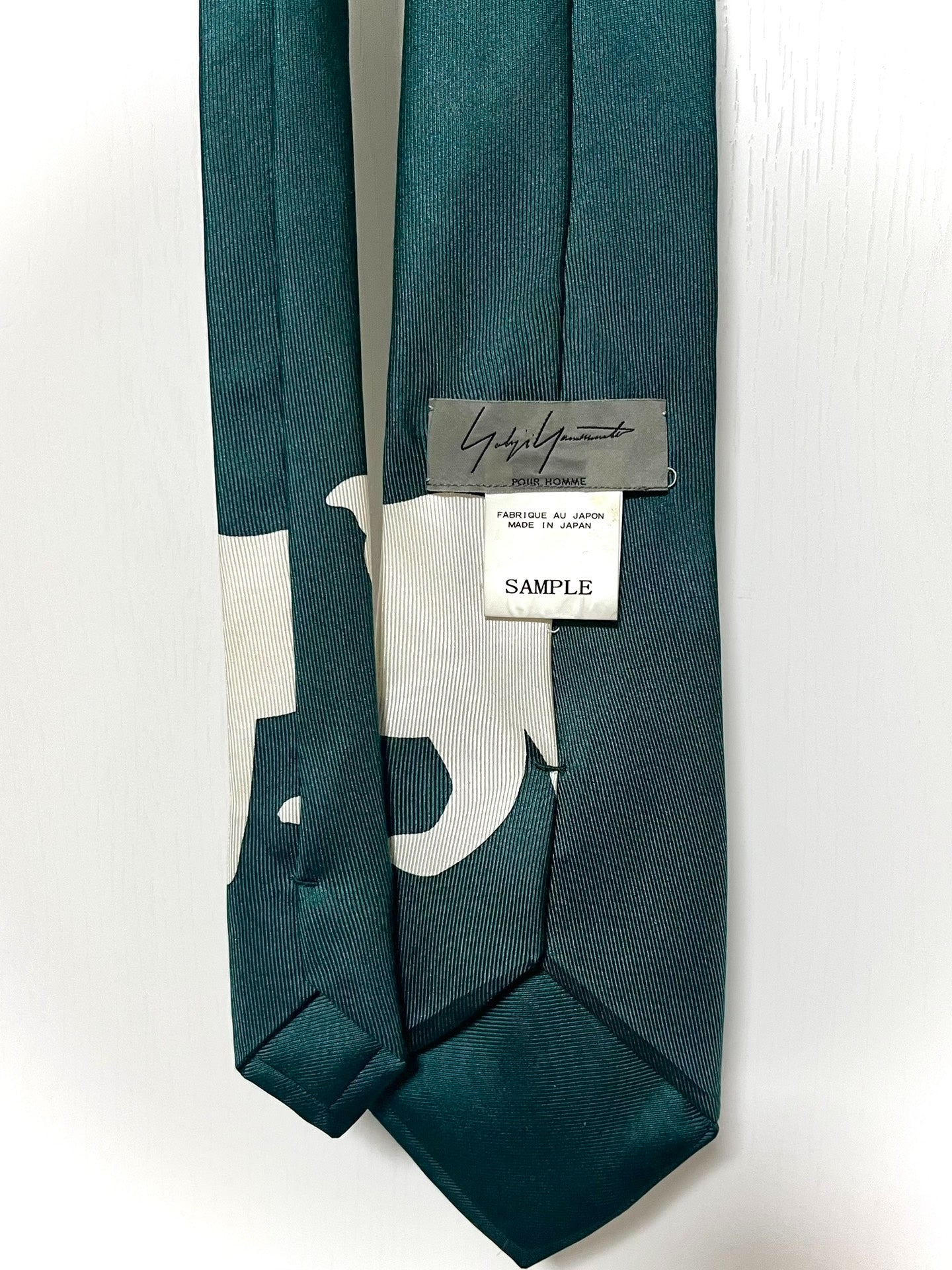 Yohji Yamamoto Archive Homme Runway Tie