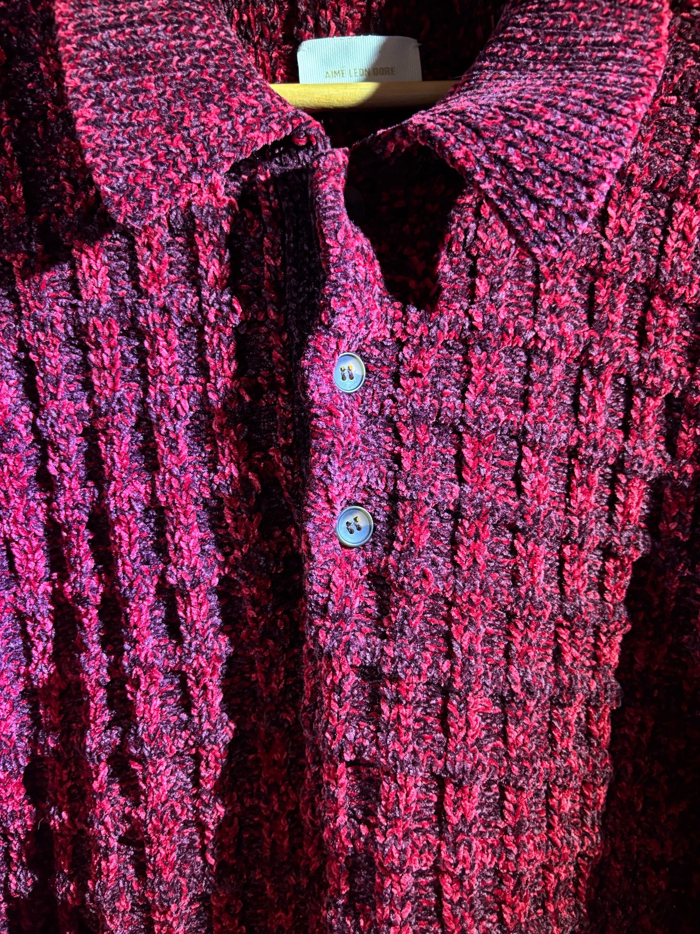 Aime Leon Dore Open Collar Sweater