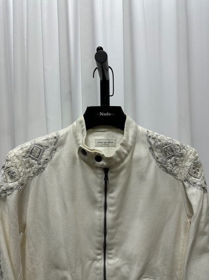 Dries Van Noten 18ss Embroidered Biker Jacket