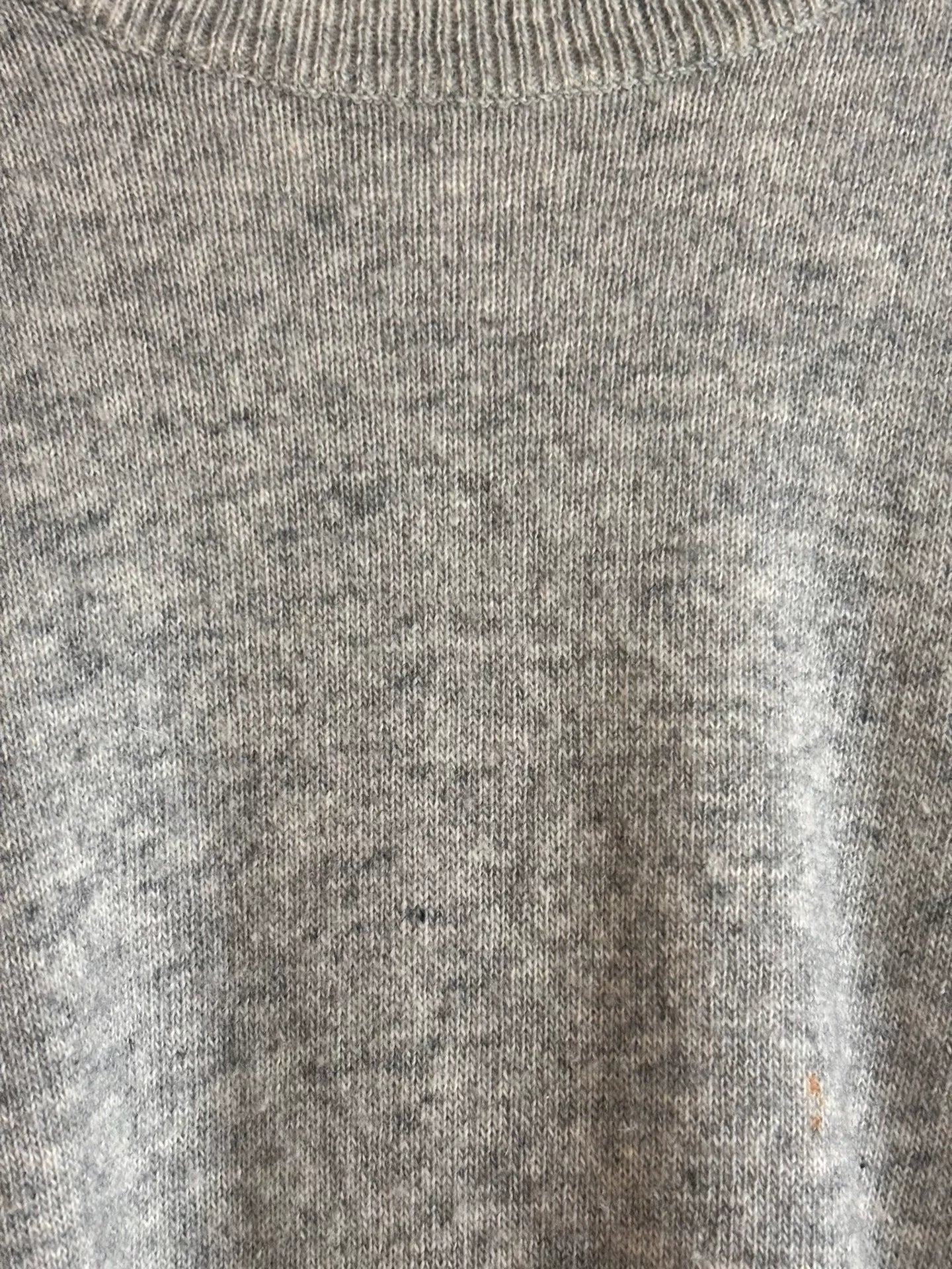 maison margiela elbow patch knit sweater