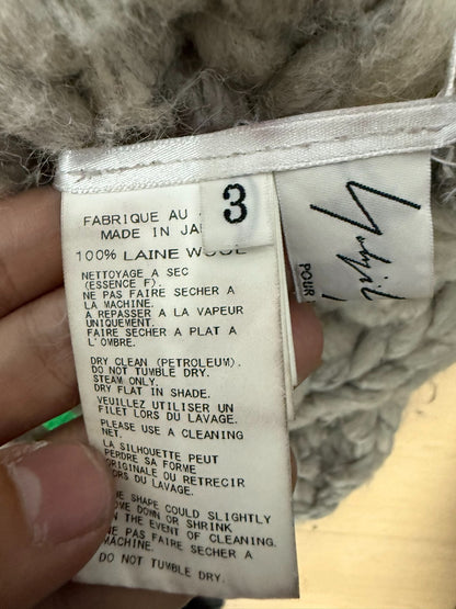Yohji Yamamoto Thick Knit Sweater Coat