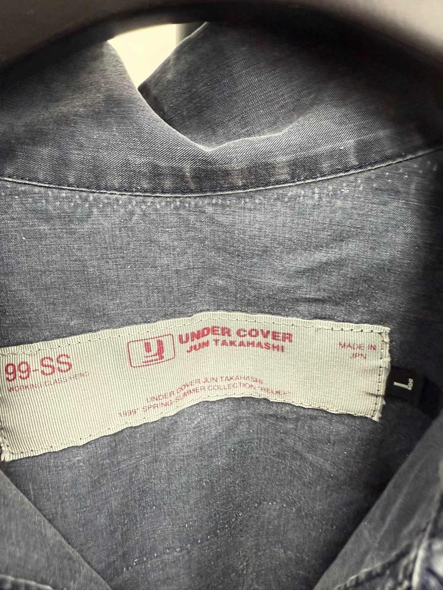 UNDERCOVER 1999SS Relief Short Sleeve Shirt