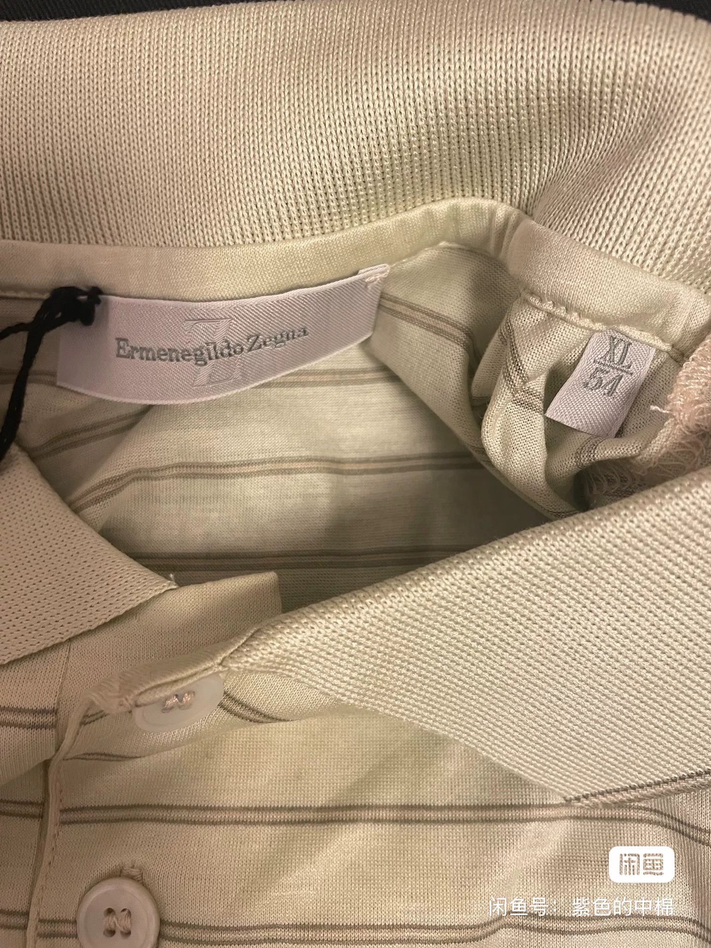 Ermenegildo Zegna Polo Shirt Size 54