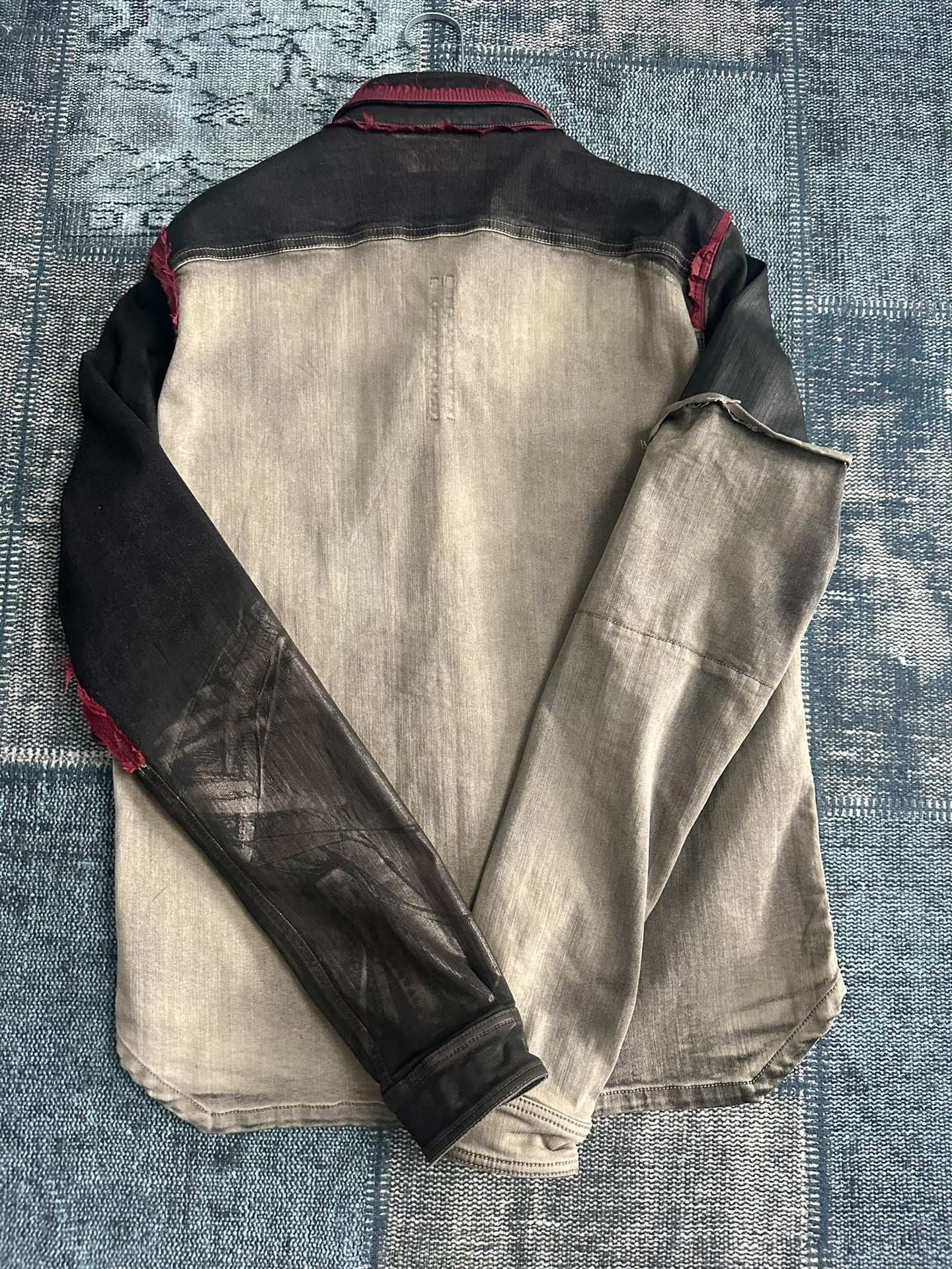 Rick Owens Waxed Panel Jacket
