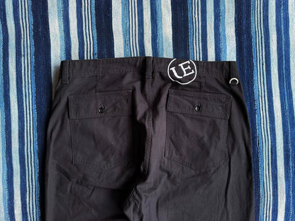 tapered utility pants made in japan