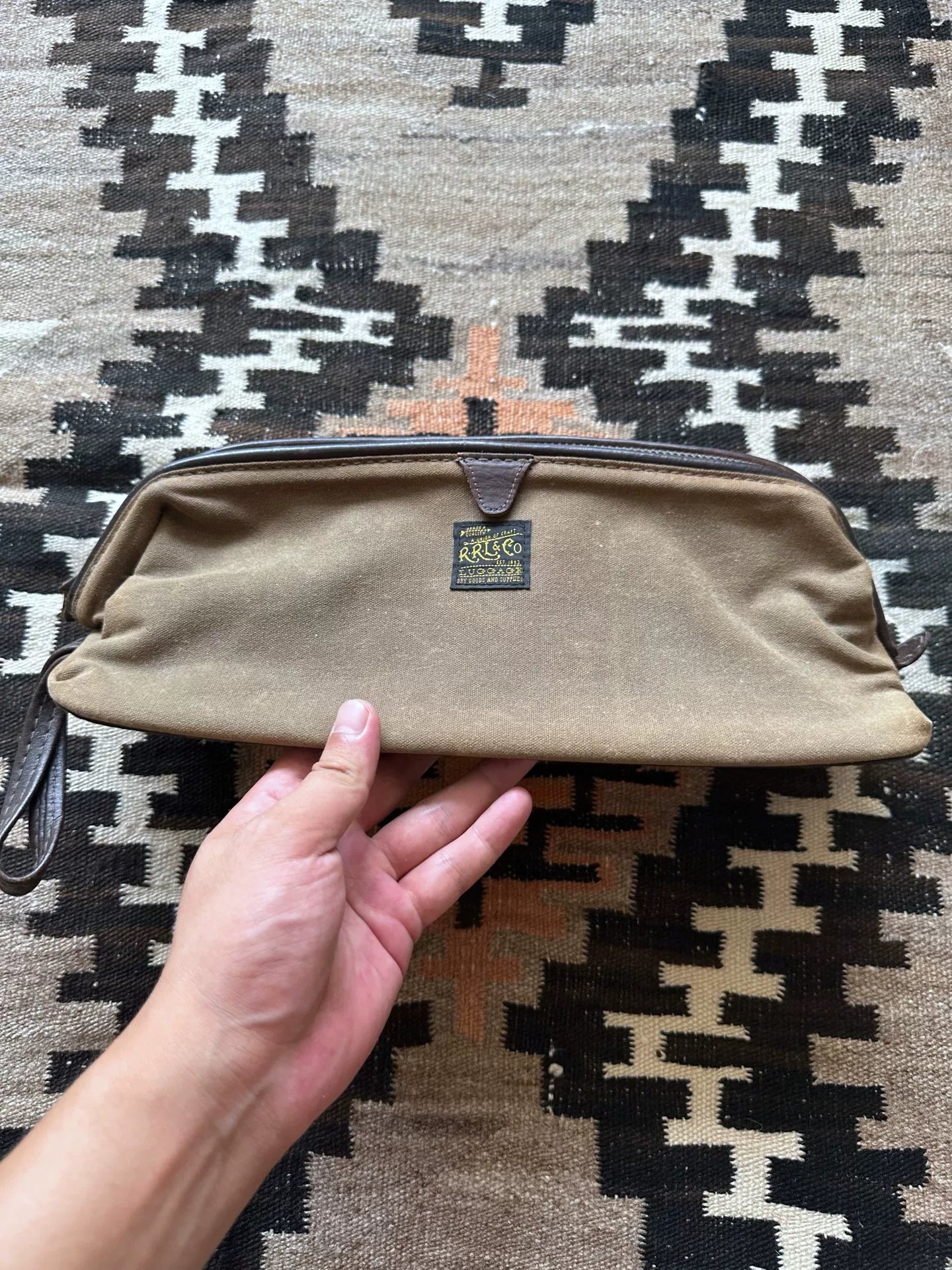 RRL Toiletry Bag