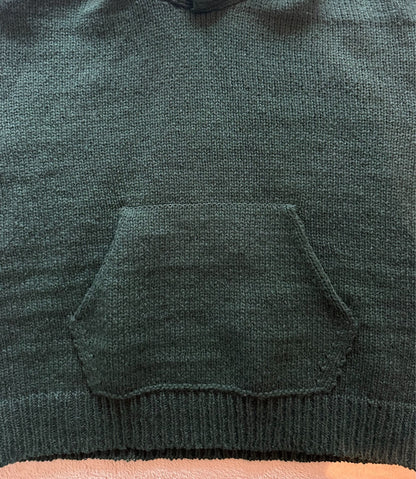 VISVIM 23AW Men's Green Knit Hoodie