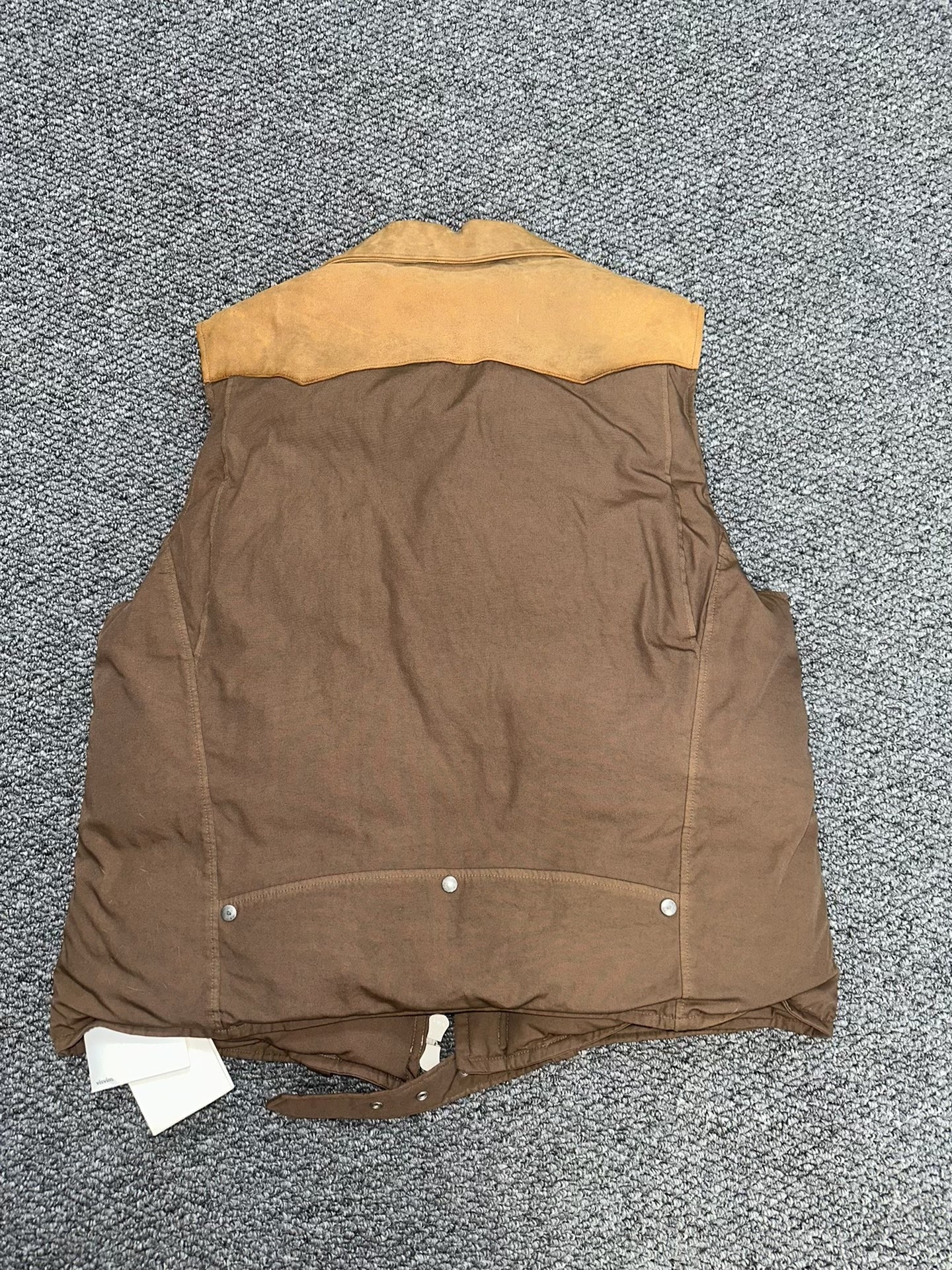 visvim Sheepskin Strabler Down Vest