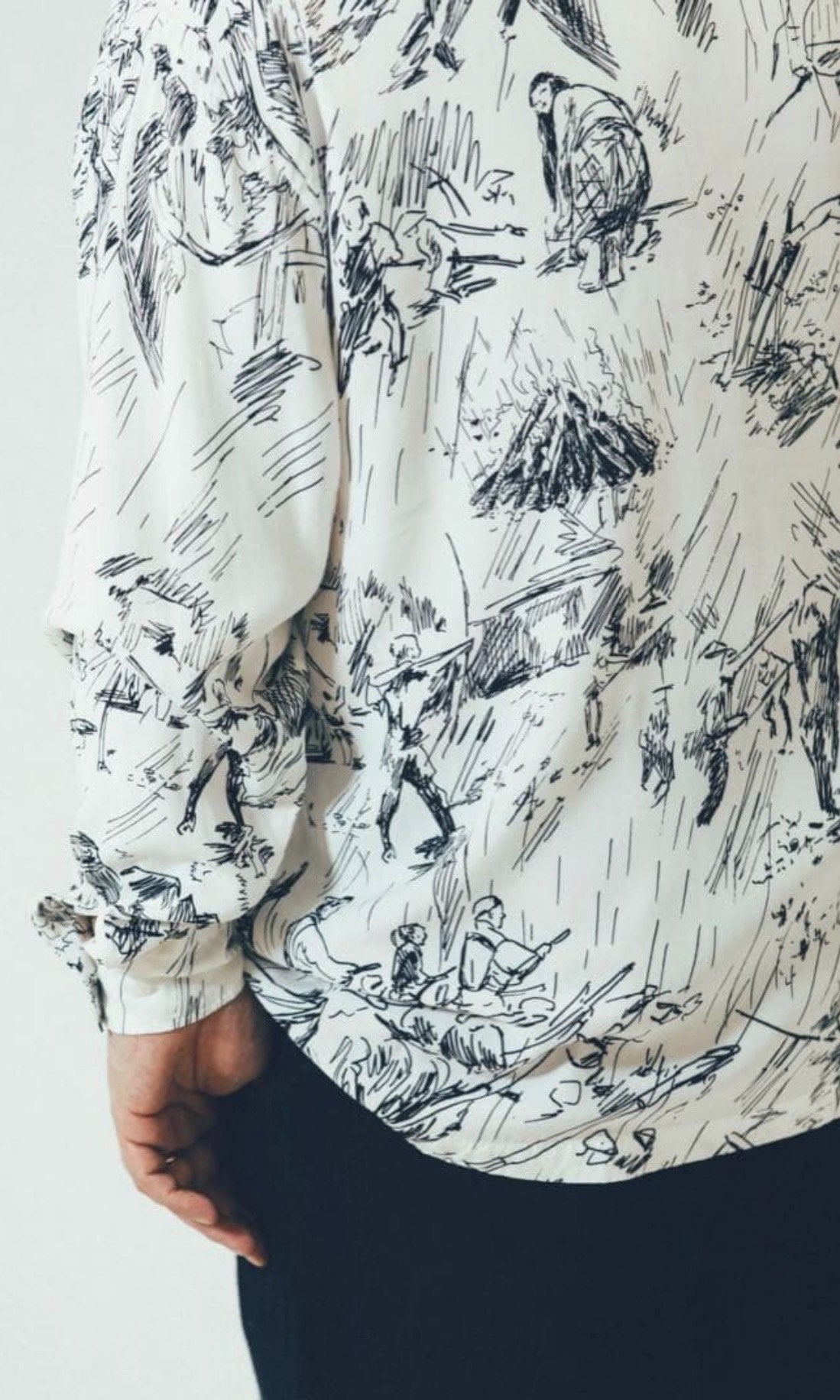 Porter Classic Seven Samurai Aloha Shirt