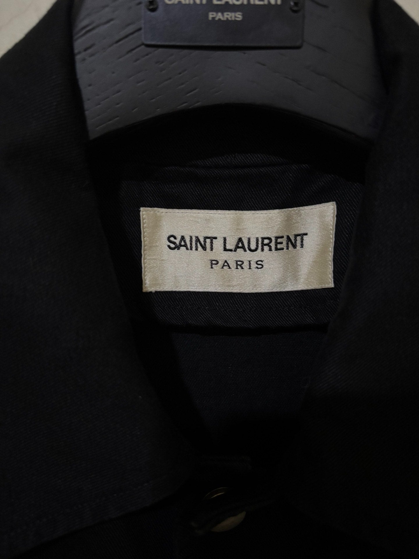 Saint Laurent Black Hunting Jacket