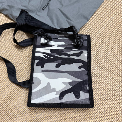 Balenciaga Explorer Camouflage Crossbody Bag