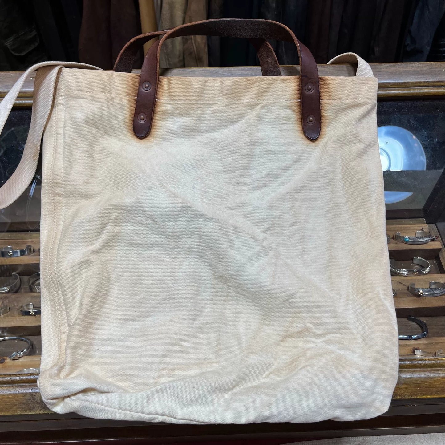 RRL Classic Canvas Tote Shoulder Bag