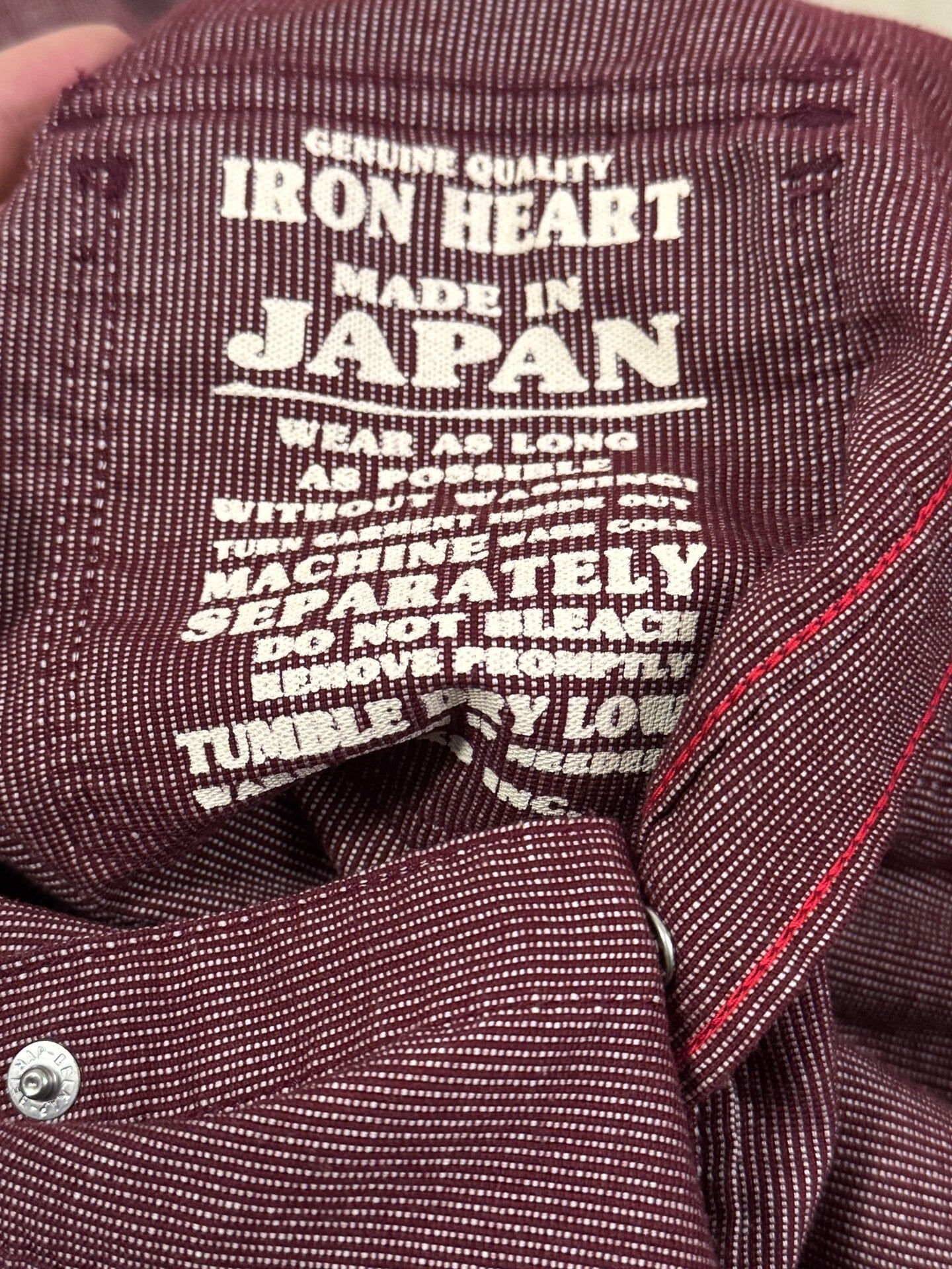 Red Iron Heart Work Shirt