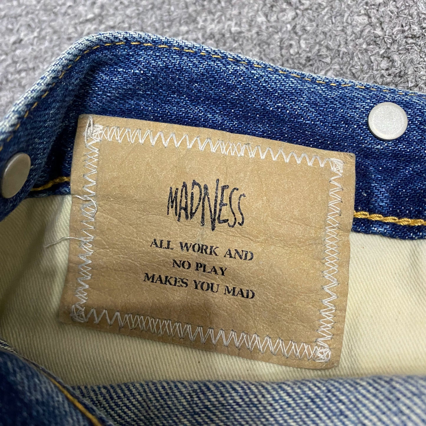 MADNESS 23AW Japan Snow Wash Denim