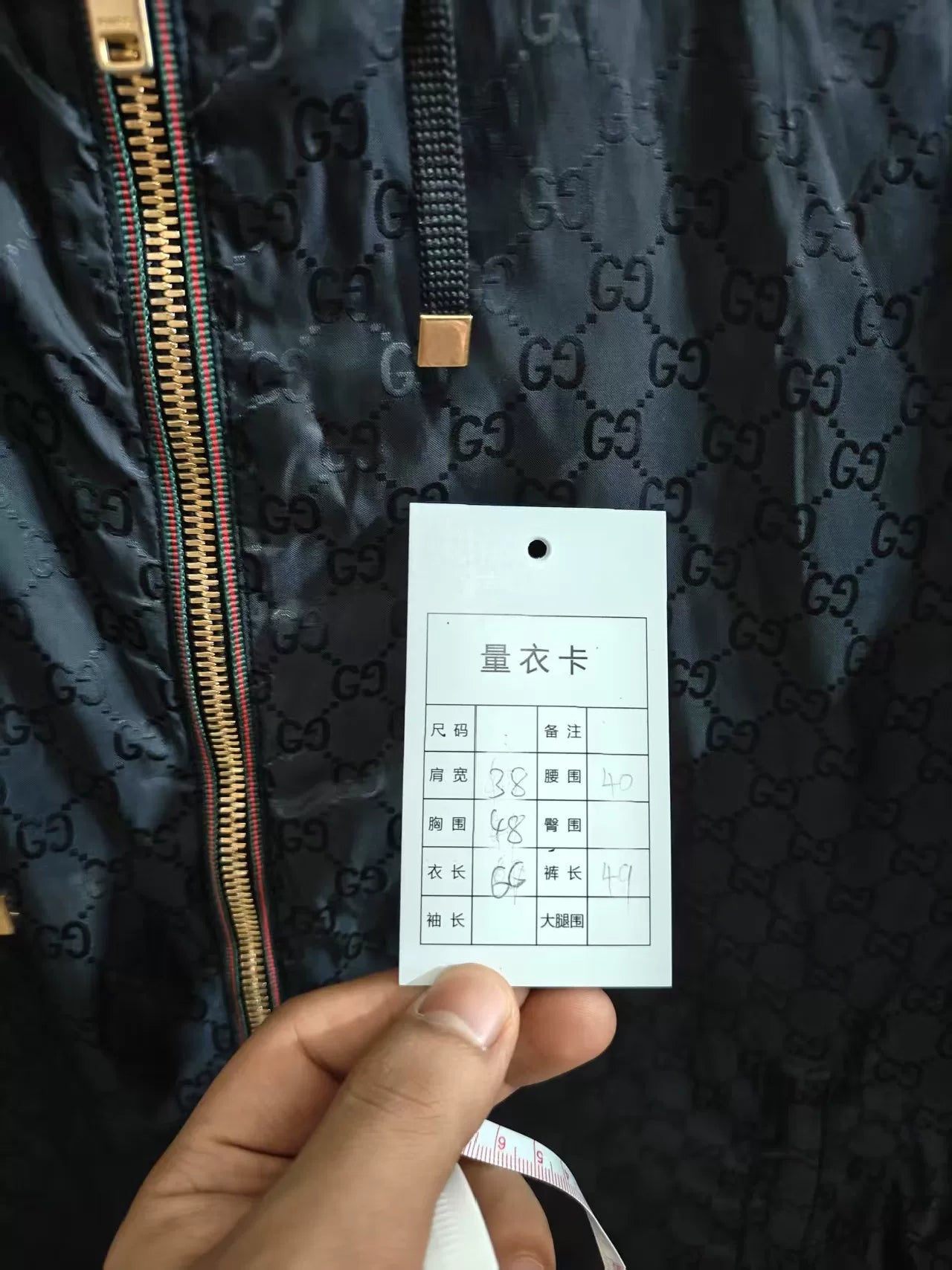 Gucci Monogram Print Jacket