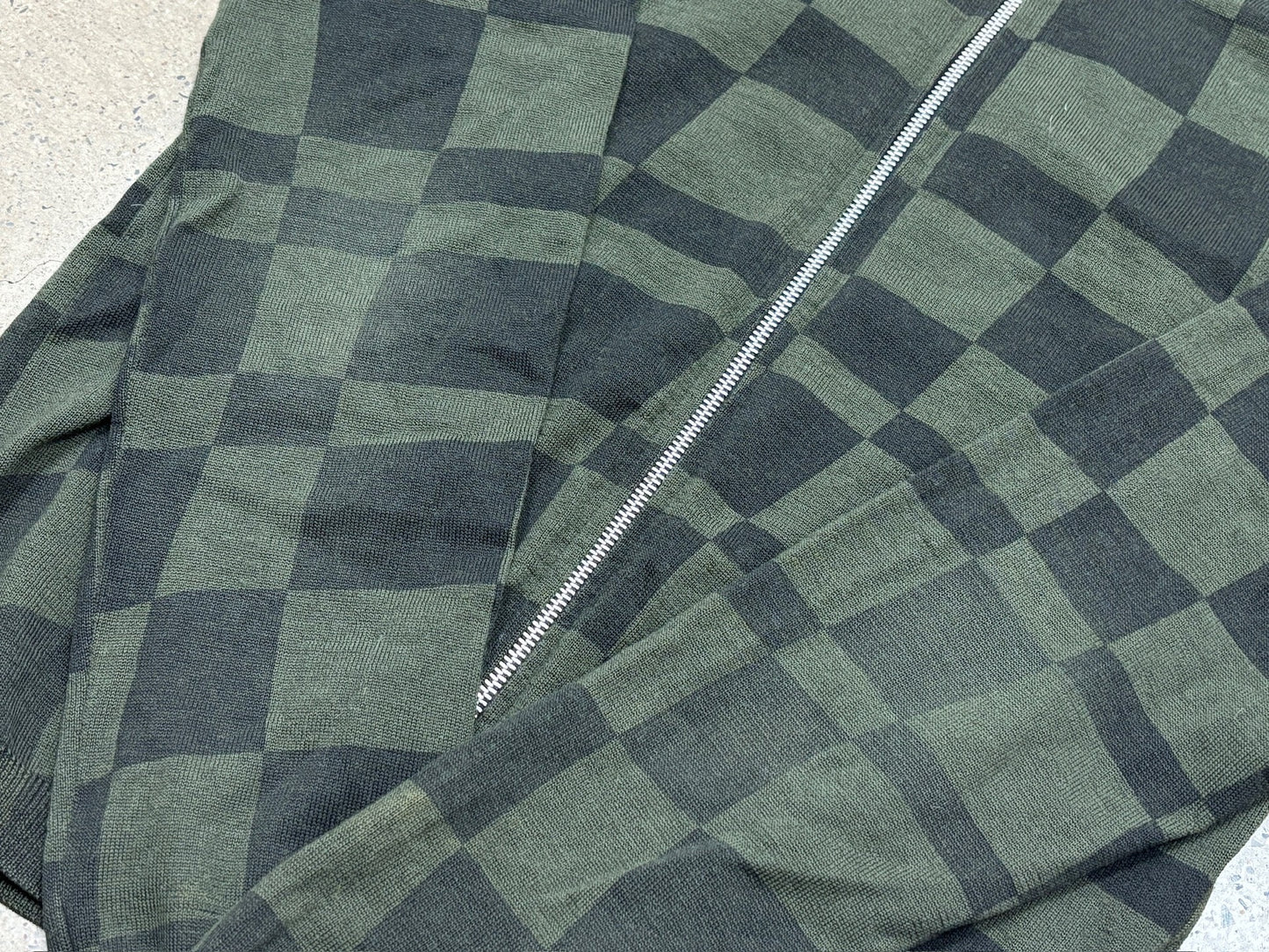 Comme Des Garcons Wool Check Jacket