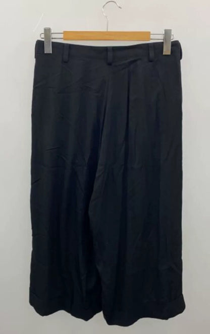 Y's Yohji Yamamoto Black Buttoned Shorts