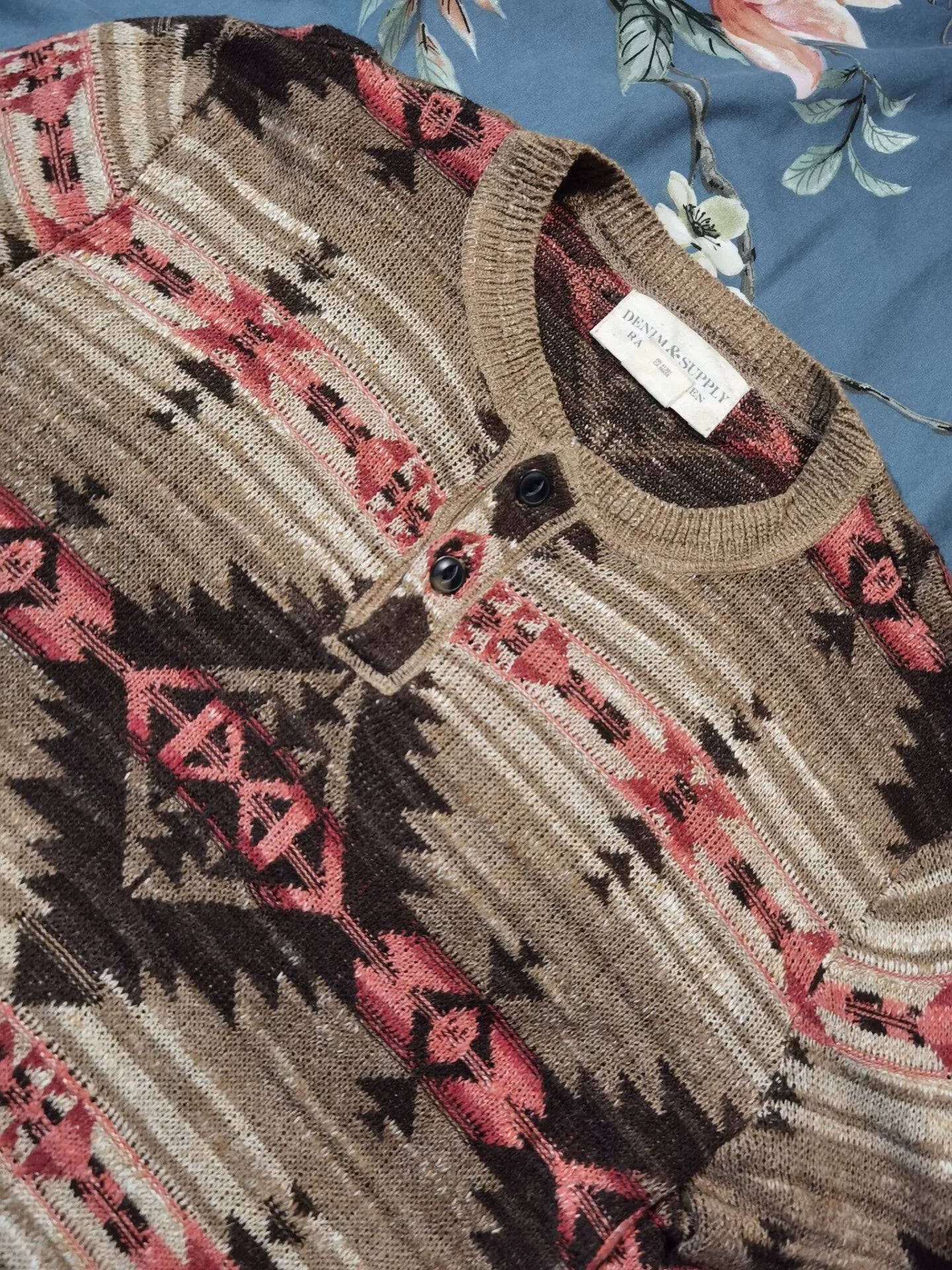 RRL Navajo Southwest Knit Sweater