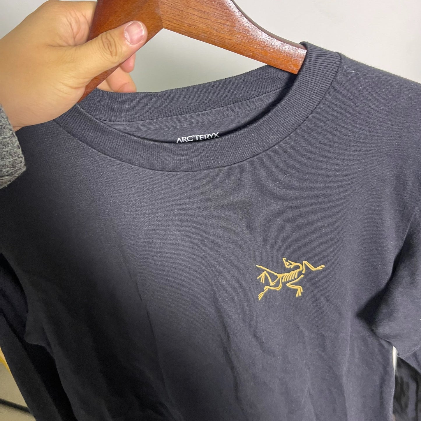 Arcteryx Kragg Cotton LS Logo T-Shirt