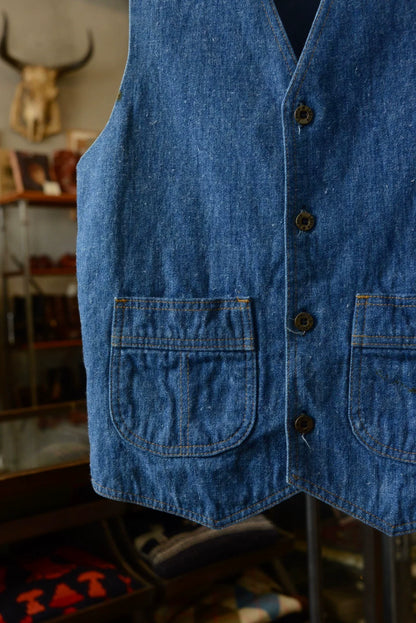 1970s Levis Panatela Denim Vest