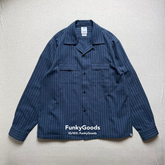 Visvim 25aw Keesey Stripes L/S Shirt
